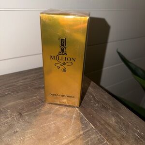 Paco Rabanne 1 Million Box — Metallic Gold Packaging